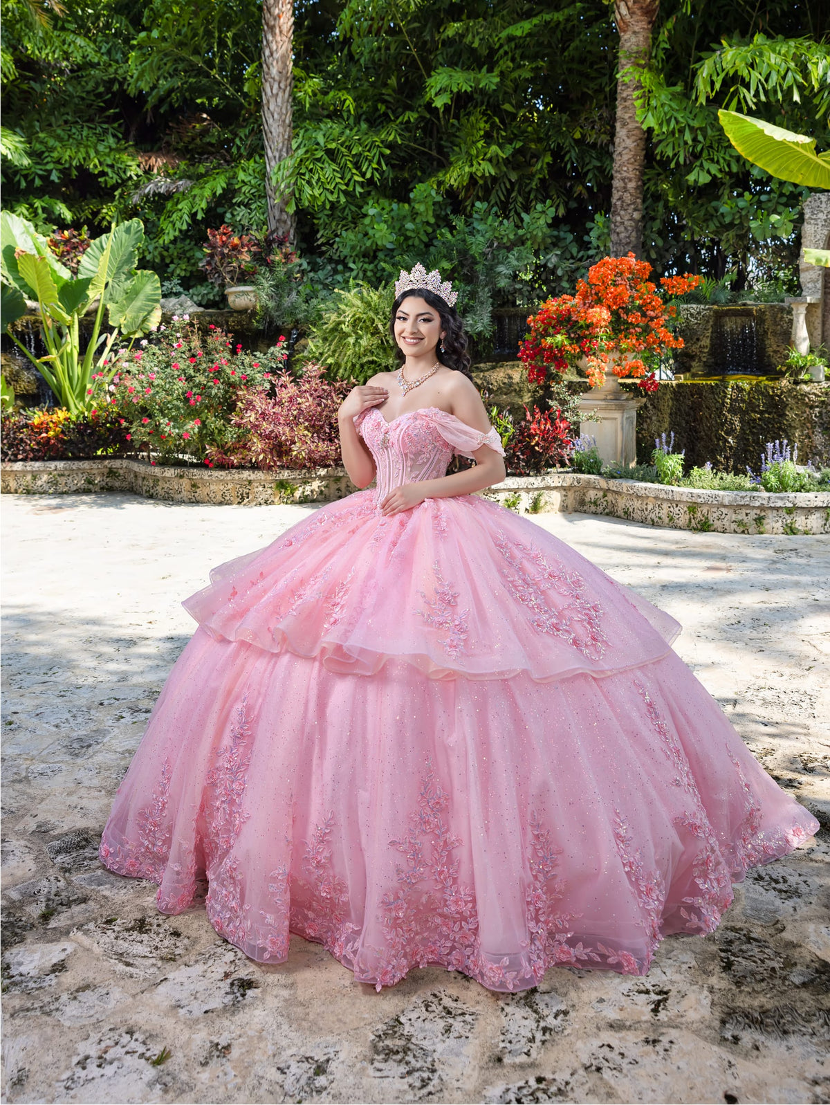 House of Wu Style 26107 - Pink/Champagne