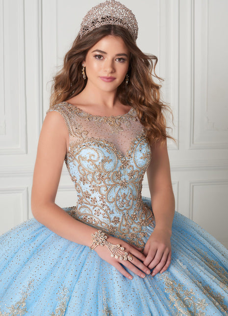 House of Wu Style 26941 - Ice Blue/Gold