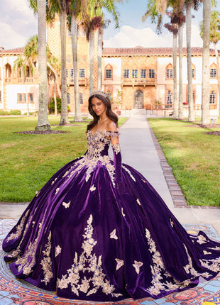 PR30136 Princesa Dress By Ariana Vara