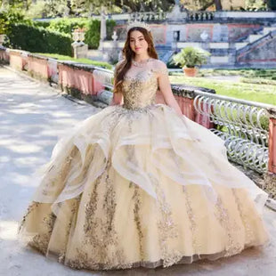 PR30117 Princesa Dress By Ariana Vara
