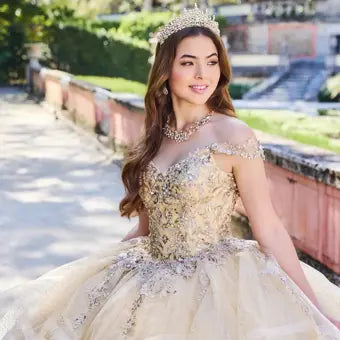 PR30117 Princesa Dress By Ariana Vara