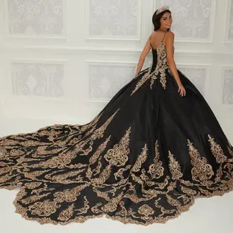 PR22141  Princesa Dress By Ariana Vara