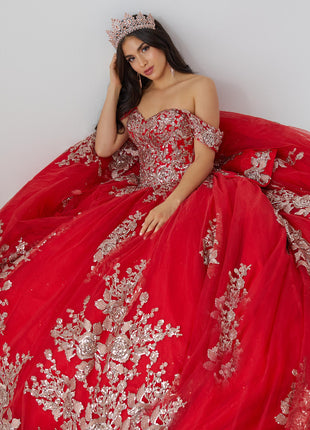 House of Wu Style 26022 - Red/Rose Gold