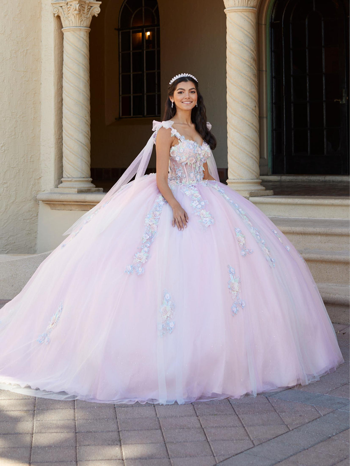 House of Wu Style 26067 - Pink Multi/Ombre
