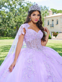 House of Wu Style 26079 - Lilac Multi