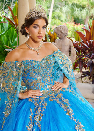 House of Wu Style 26083 - Ocean/Gold