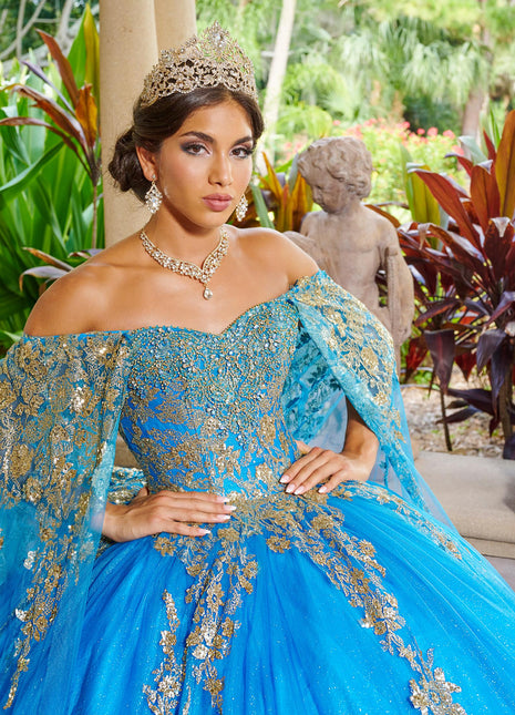 House of Wu Style 26083 - Ocean/Gold