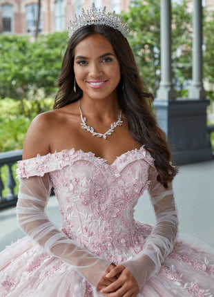 House of Wu Style 26049 - White/Pink