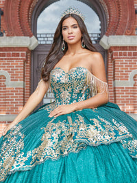 House of Wu Style 26053 - Evergreen/Gold
