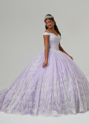 House of Wu Style 26980 - Ivory/Lilac