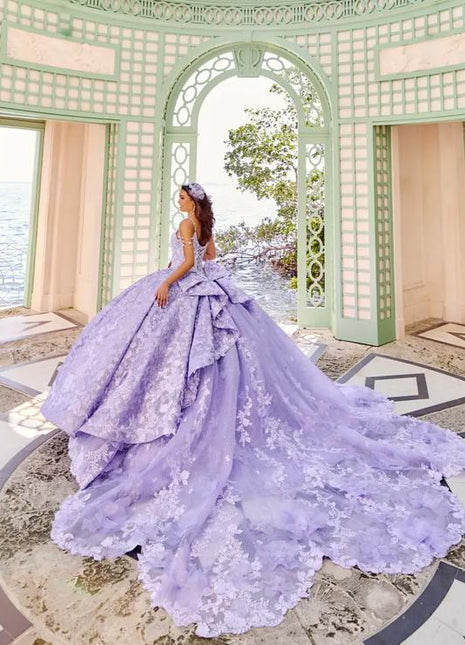 PR30139 Princesa Dress By Ariana Vara