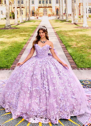 PR30135 Princesa Dress By Ariana Vara