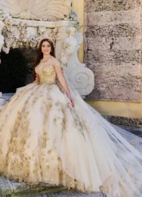 PR30119 Princesa Dress By Ariana Vara