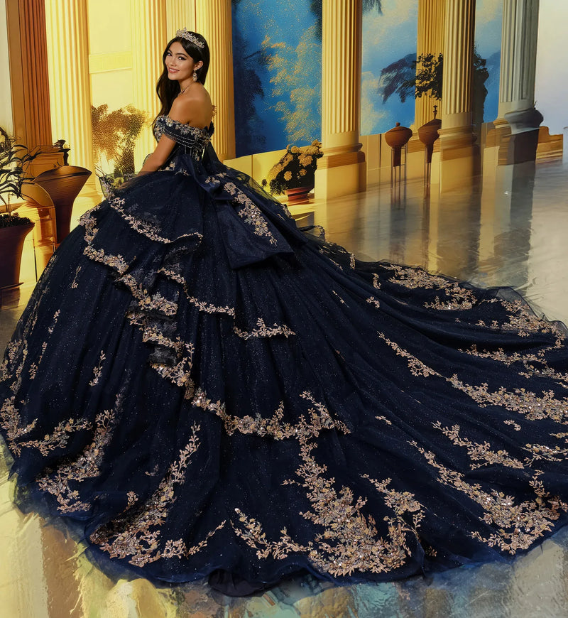 Sweetheart Ball Gown w/ Boned Bodice & Ruffles