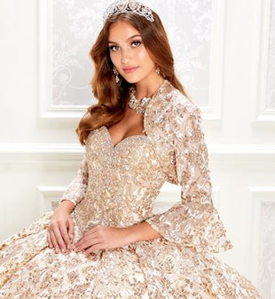 PR22022 Princesa Dress By Ariana Vara