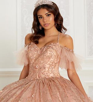 PR22144 Princesa Dress By Ariana Vara