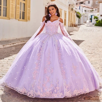 PR30087 Princesa Dress By Ariana Vara