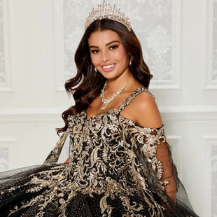 PR30117 Princesa Dress By Ariana Vara
