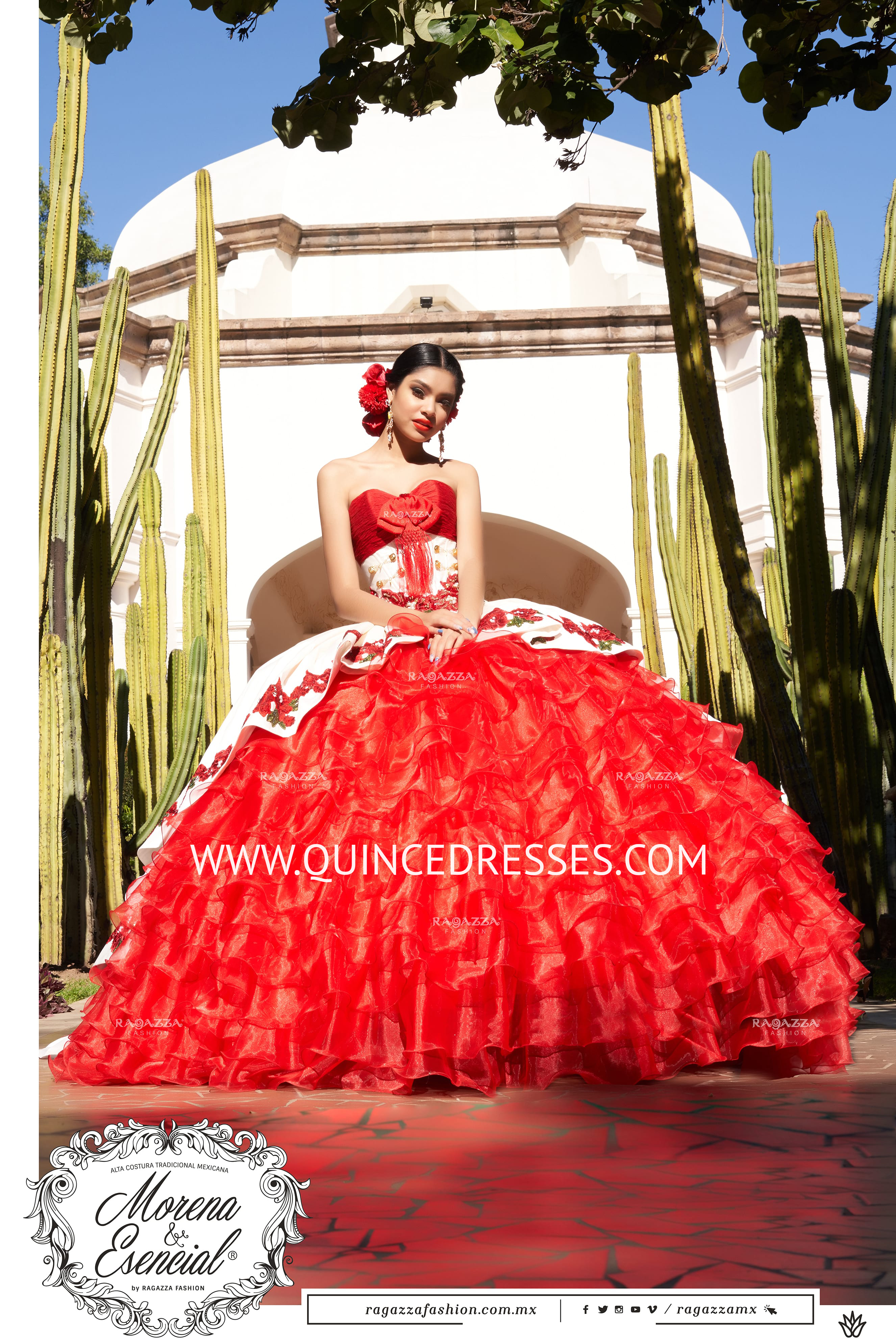 Ruffled charro quinceanera dresses best sale