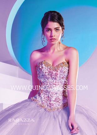 STRAPLESS 2-PIECE QUINCEANERA DRESS BY RAGAZZA FASHION D36-536