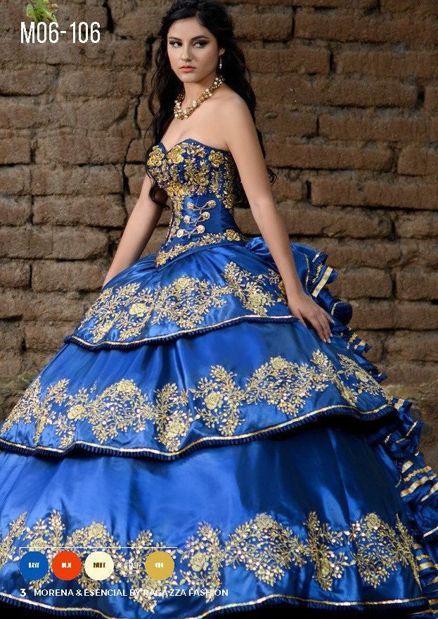 Tiered Formal Dress for Quinceaneras QuinceDresses