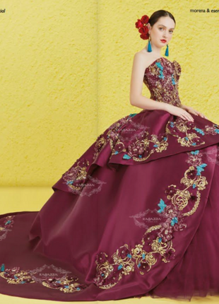 VIRGEN DE GUADALUPE QUINCEANERA DRESS BY RAGAZZA FASHION M18-118