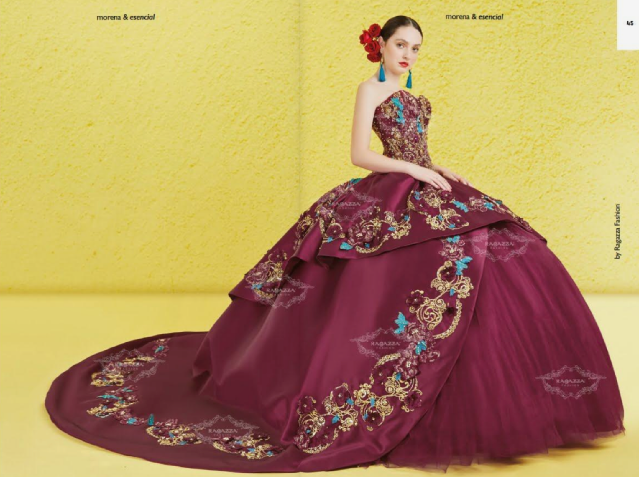 Virgen de sales guadalupe 15 dress