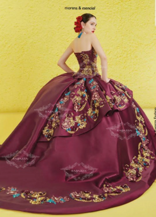 VIRGEN DE GUADALUPE QUINCEANERA DRESS BY RAGAZZA FASHION M18-118