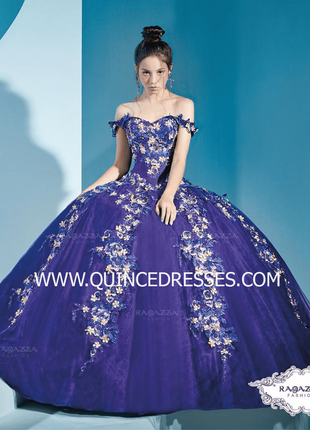 OFF SHOULDER 2-PIECE QUINCEANERA DRESS BY RAGAZZA FASHION D41-541